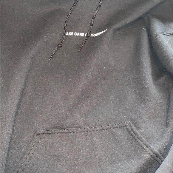 take care of yourself petals and peacocks hoodie - Picture 2 of 5